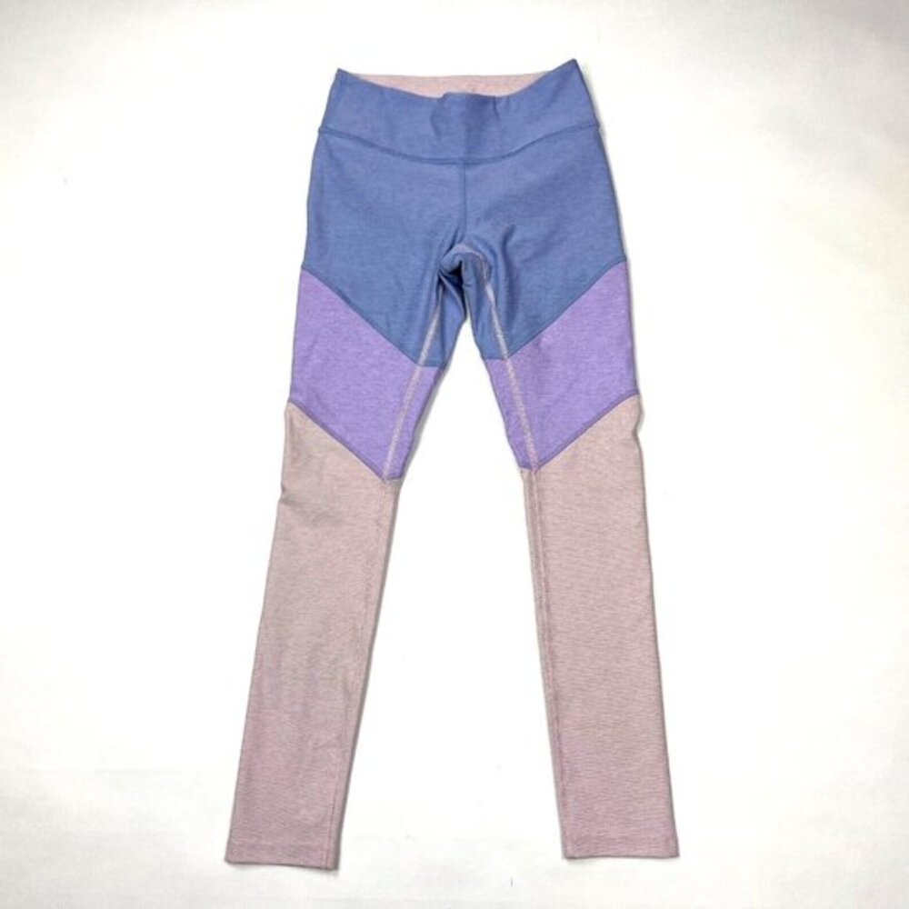 Outdoor‎ Voices 7/8 Leggings Pockets Stretch Yoga Gym Spring Purple Women XS EUC